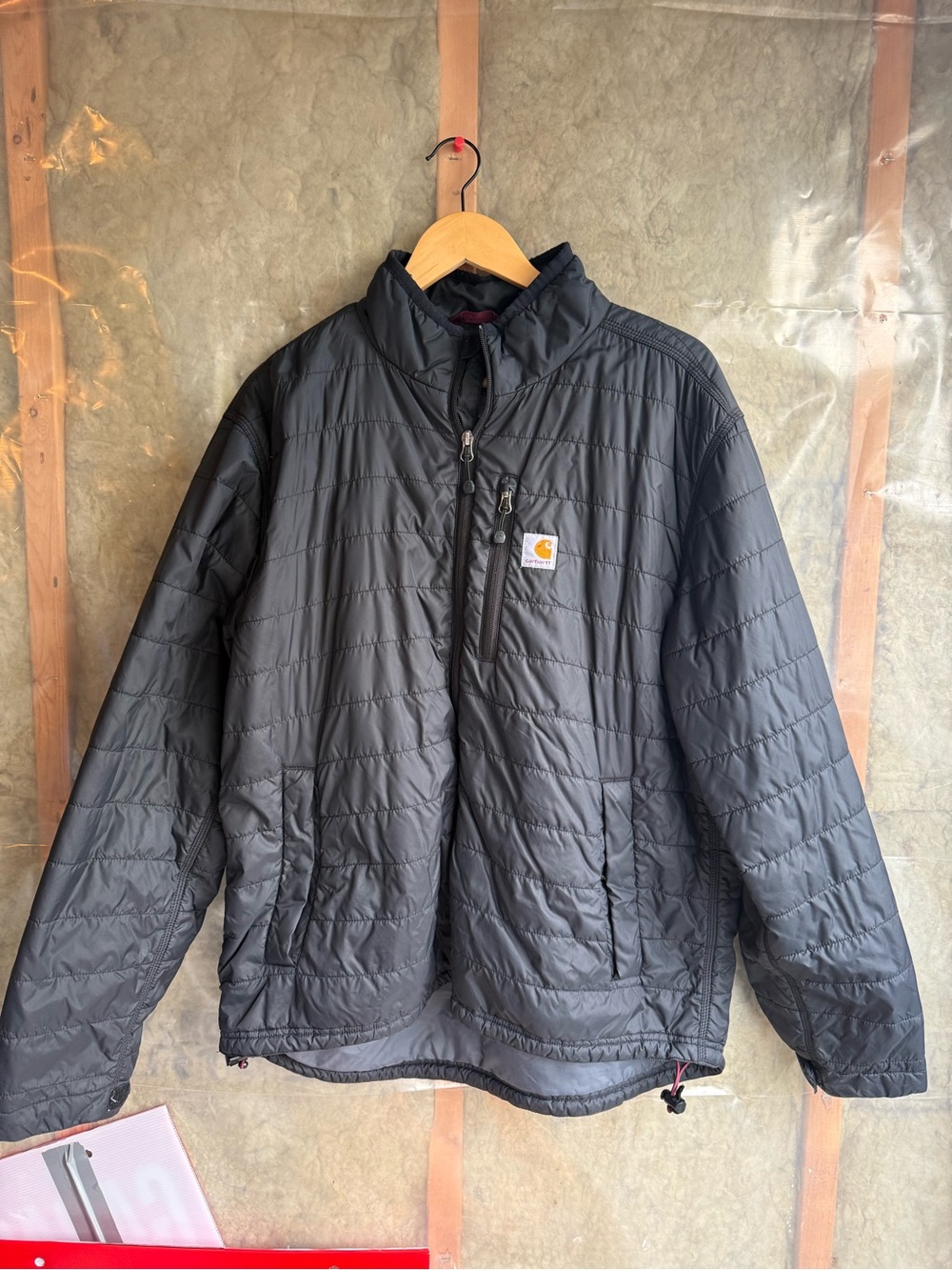 Carhartt Men's Black Quilted Puffer Jacket